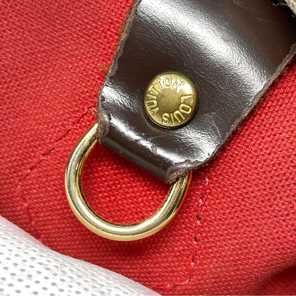 114 Pre Owned Authentic Louis Vuitton Damier Ebene Speedy 35 Bandouliere SP1144 - Picture 11 of 16